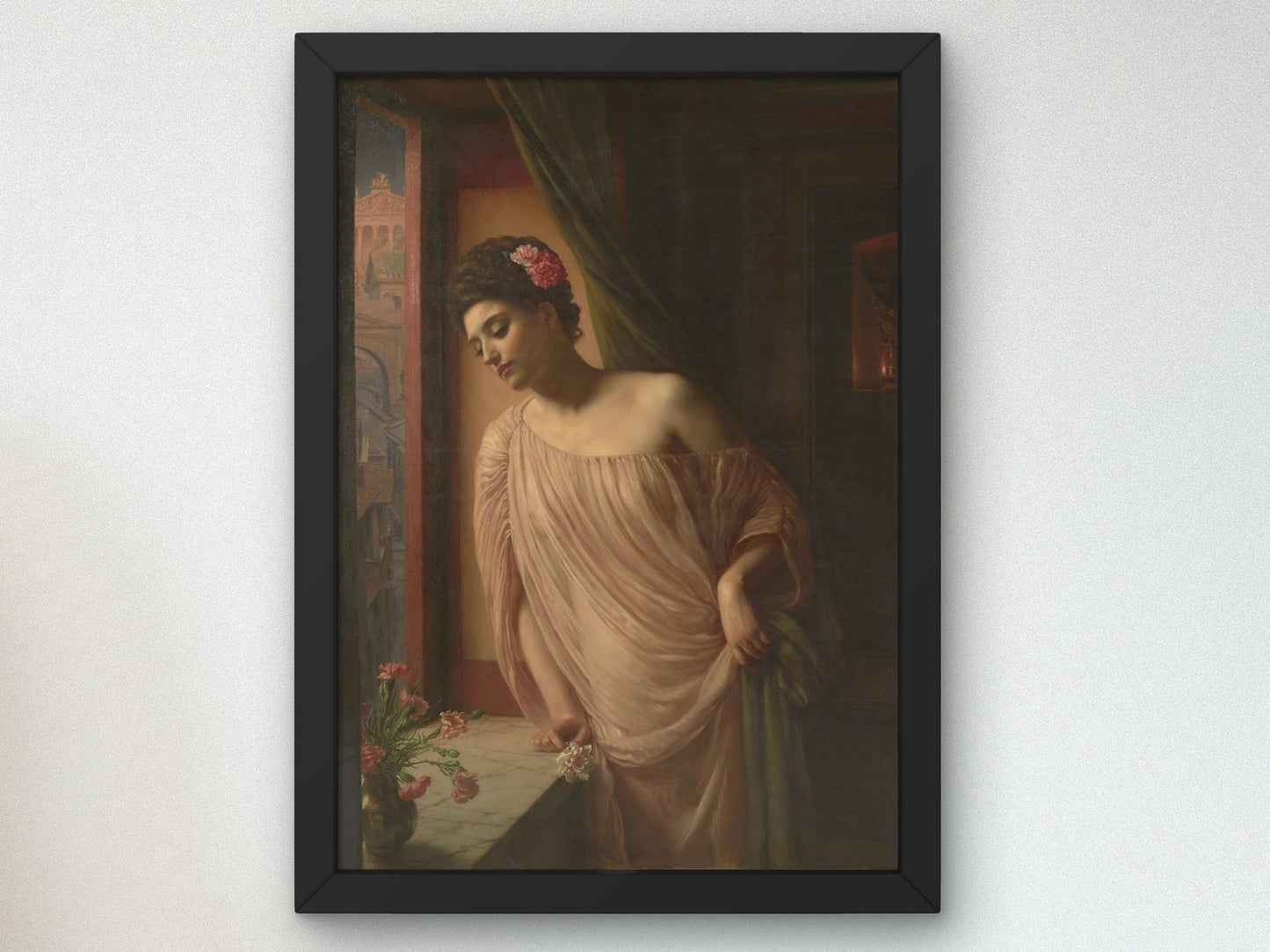 Asterie by Edward John Poynter 1904, Wall Art Print, Fine Art Reproduction, Museum Quality Decor, Poster