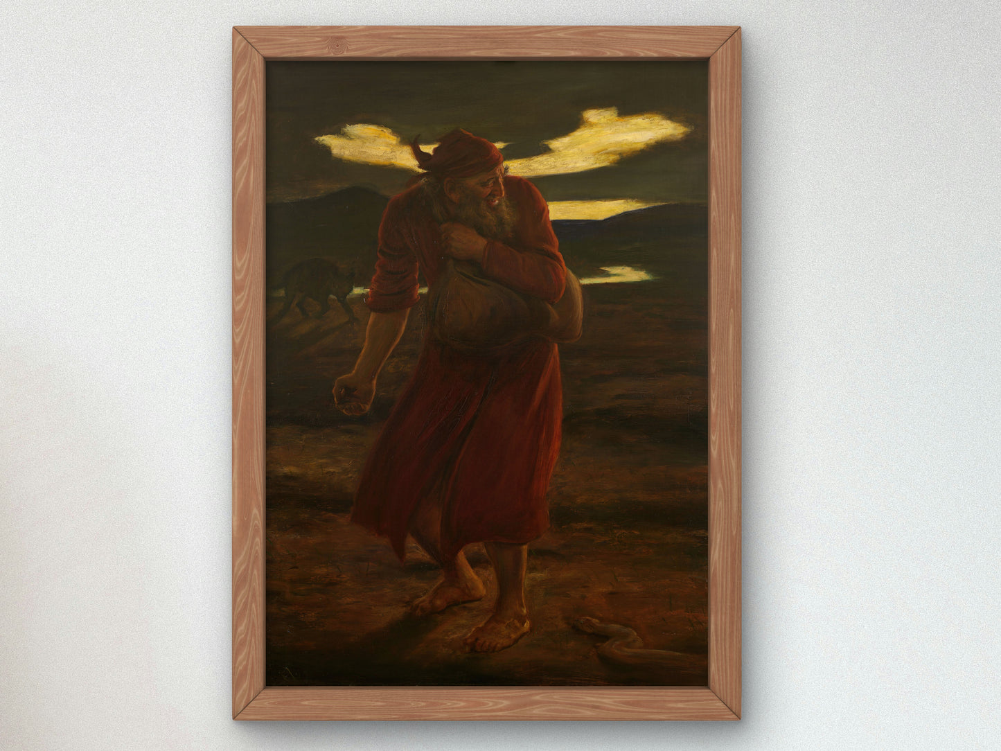 The Parable of the Tares by John Everett Millais 1865, Wall Art Print, Fine Art Reproduction, Museum Quality Decor, Poster