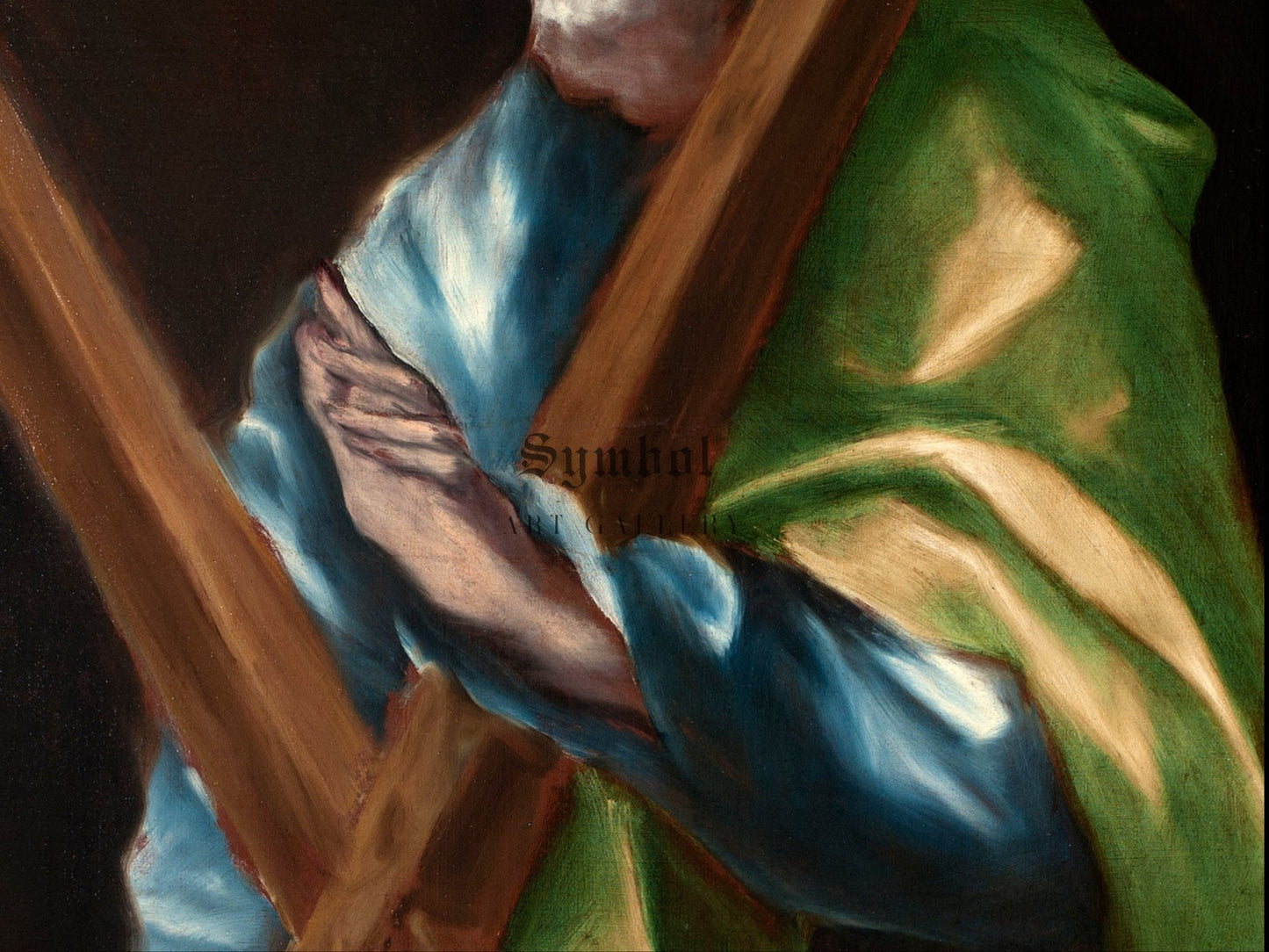 Saint Andrew by El Greco 1610, Wall Art Print, Fine Art Reproduction, Museum Quality Decor, Poster
