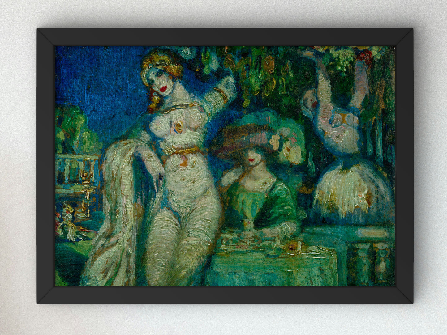 The Feast by Federico Beltrán Massés, Wall Art Print, Fine Art Reproduction, Museum Quality Decor, Poster