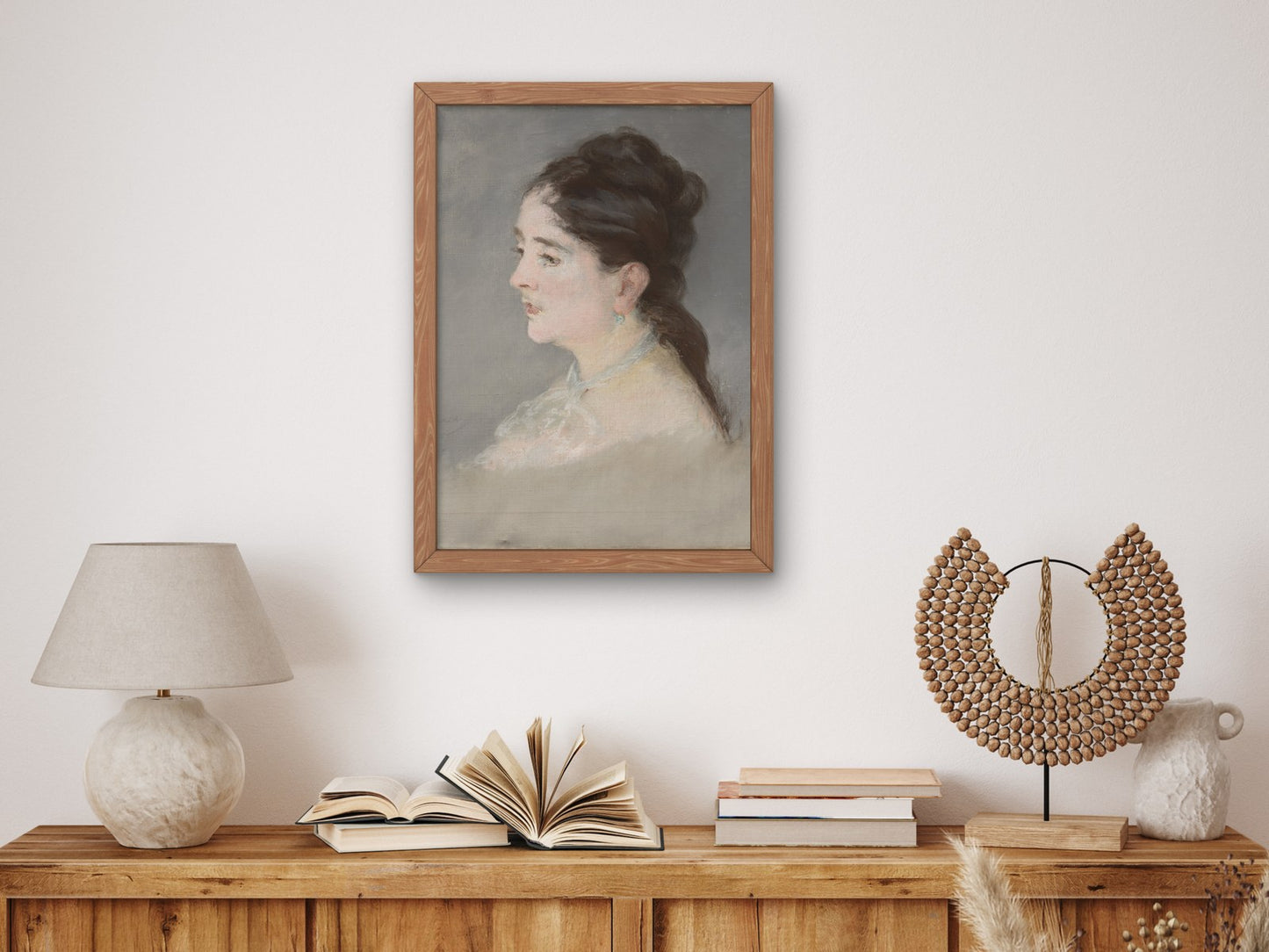 Claire Campbell by Édouard Manet 1876, Wall Art Print, Fine Art Reproduction, Museum Quality Decor, Poster