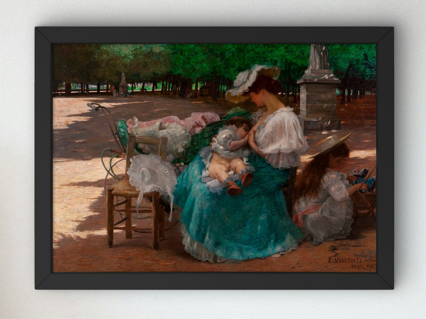 Maternity by Eliseu Visconti 1906, Wall Art Print, Fine Art Reproduction, Museum Quality Decor, Poster
