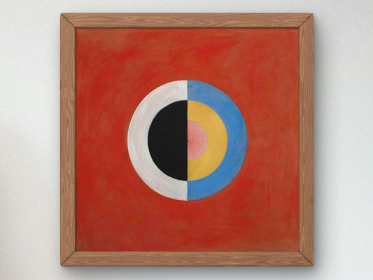 Group IX SUW No. 17 The Swan No. 17 by Hilma af Klint 1914, Wall Art Print, Fine Art Reproduction, Museum Quality Decor, Poster