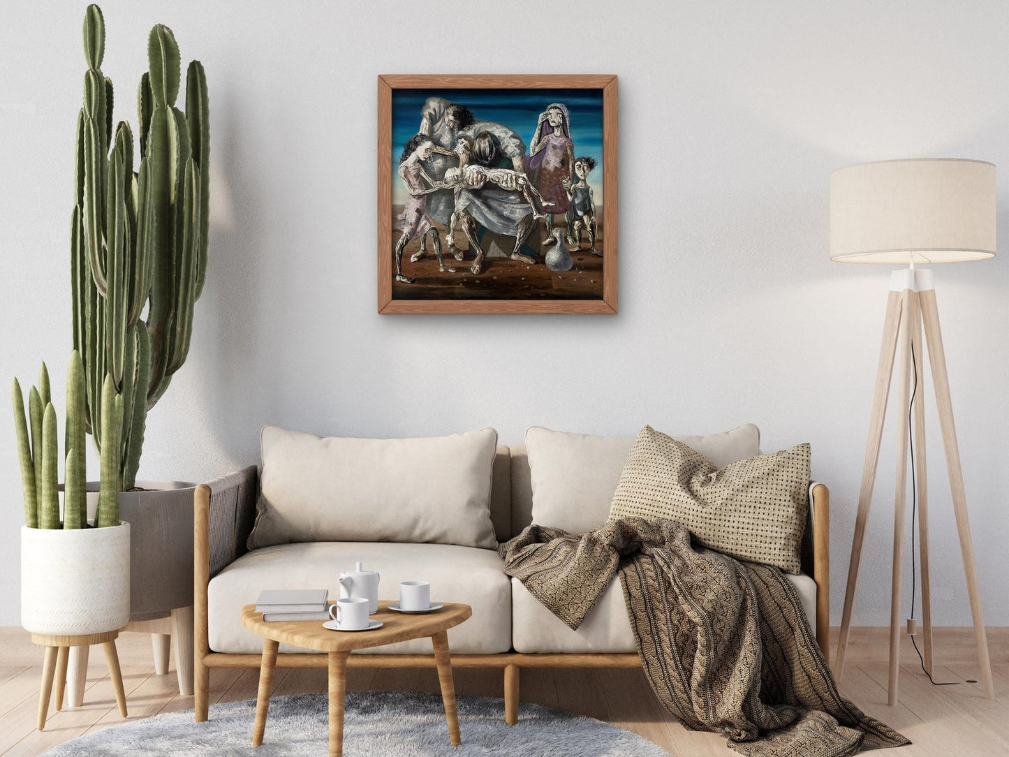 Dead Child by Candido Portinari, 1944, Expressionism and Fauvism, fine art print