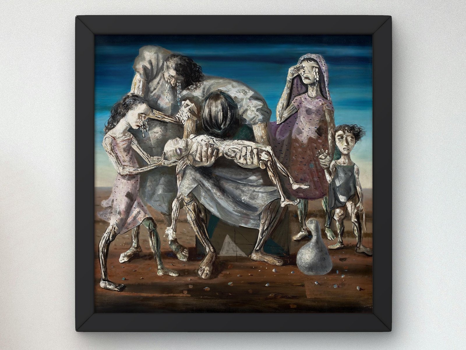 Dead Child by Candido Portinari, 1944, Expressionism and Fauvism, fine art print
