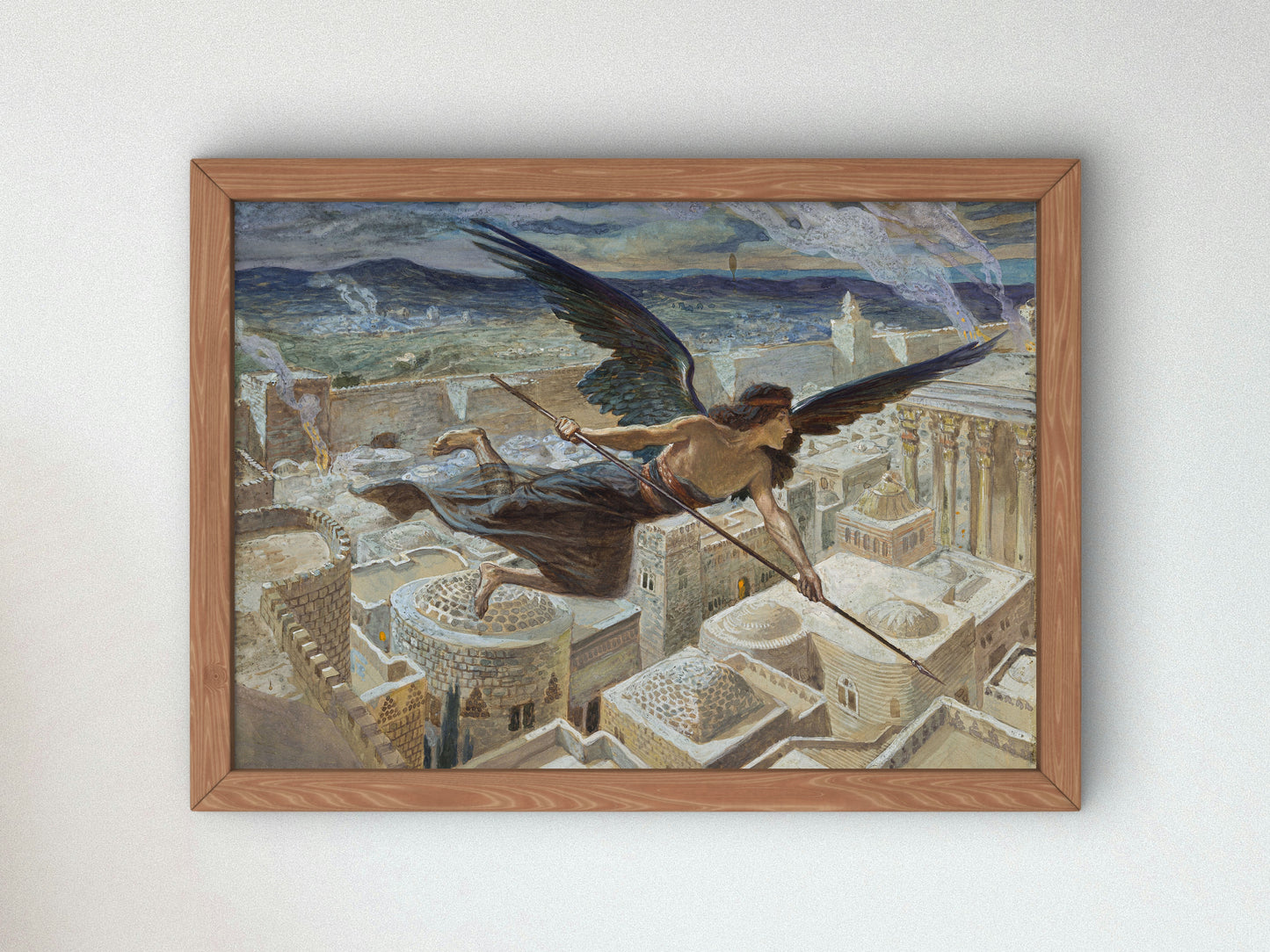 The Slaying of the Assyrians by James Tissot, Wall Art Print, Fine Art Reproduction, Museum Quality Decor, Poster