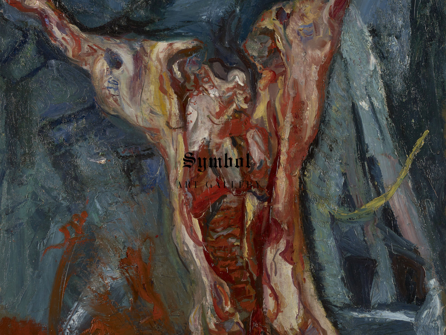 Carcass of Beef by Chaïm Soutine 1925, Wall Art Print, Fine Art Reproduction, Museum Quality Decor, Poster