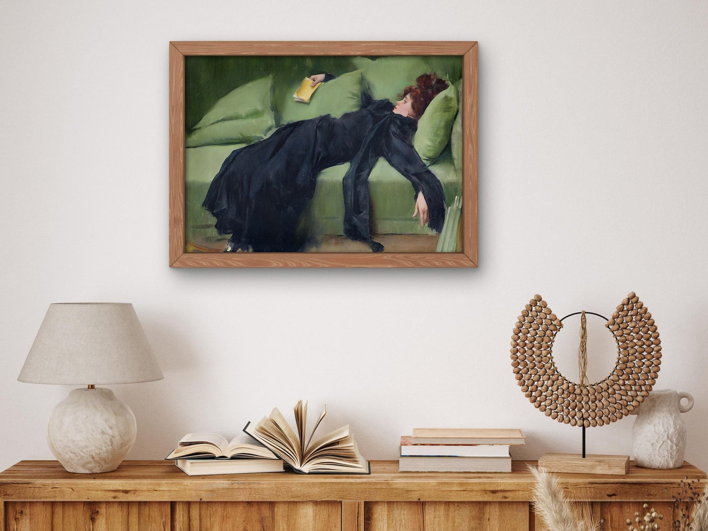 Decadent Young Woman After the Dance by Ramon Casas, 1899, Art Nouveau and Belle Époque, fine art print