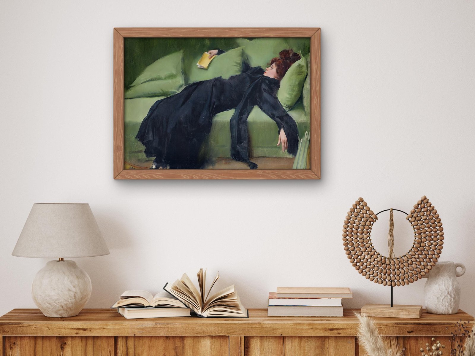Decadent Young Woman After the Dance by Ramon Casas, 1899, Art Nouveau and Belle Époque, fine art print