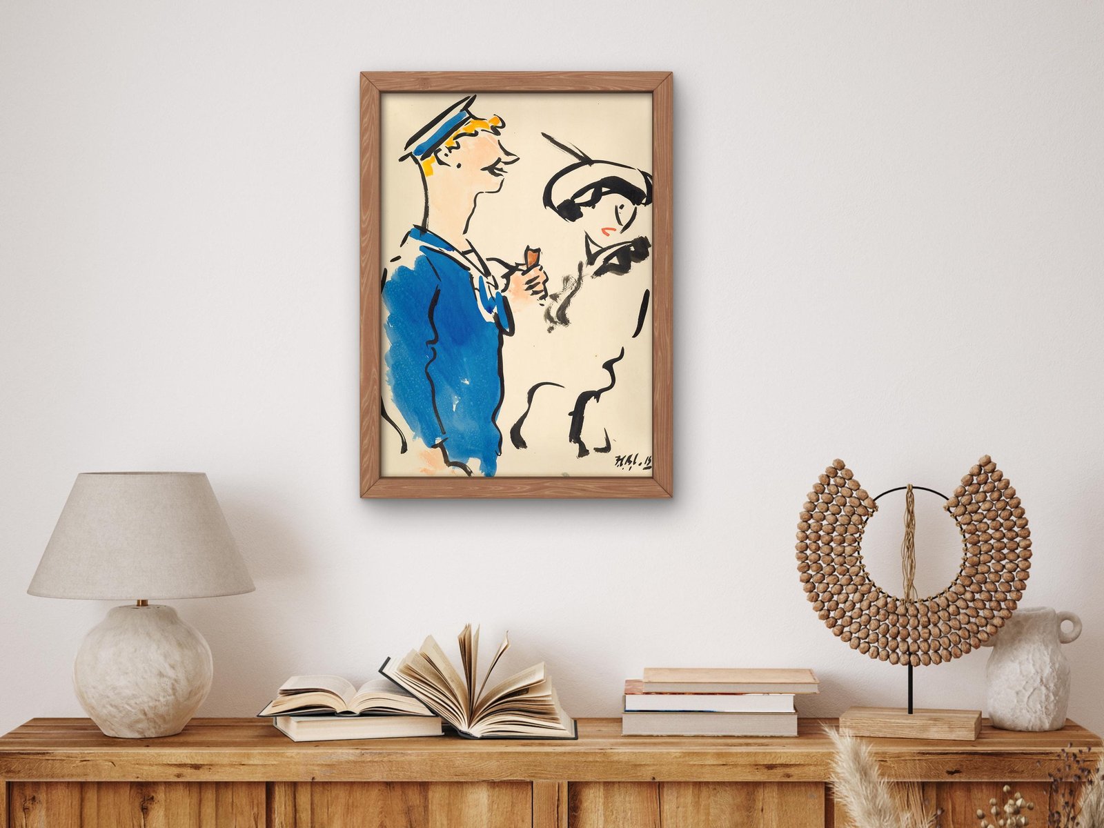 Delicate Banter by Francis Cadell, 1915, Art Deco and American Modernism, fine art print