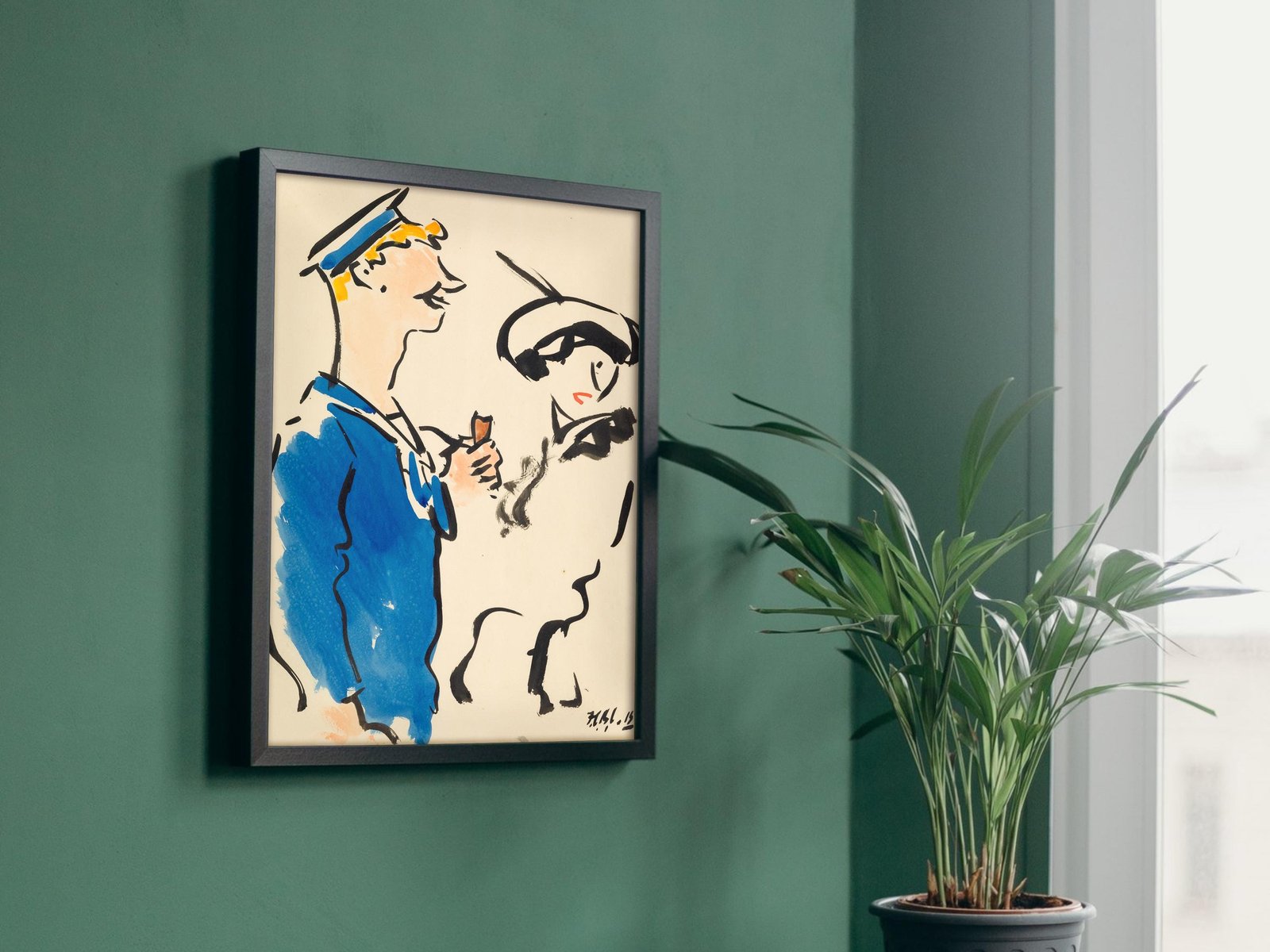 Delicate Banter by Francis Cadell, 1915, Art Deco and American Modernism, fine art print