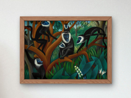 Dentro de la Selva Tropical by Miguel Covarrubias, 1937, Art Deco and American Modernism, fine art print