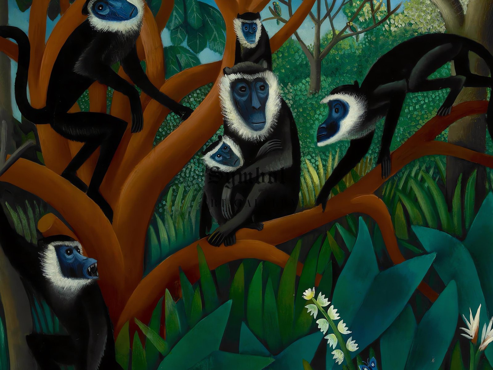 Dentro de la Selva Tropical by Miguel Covarrubias, 1937, Art Deco and American Modernism, fine art print