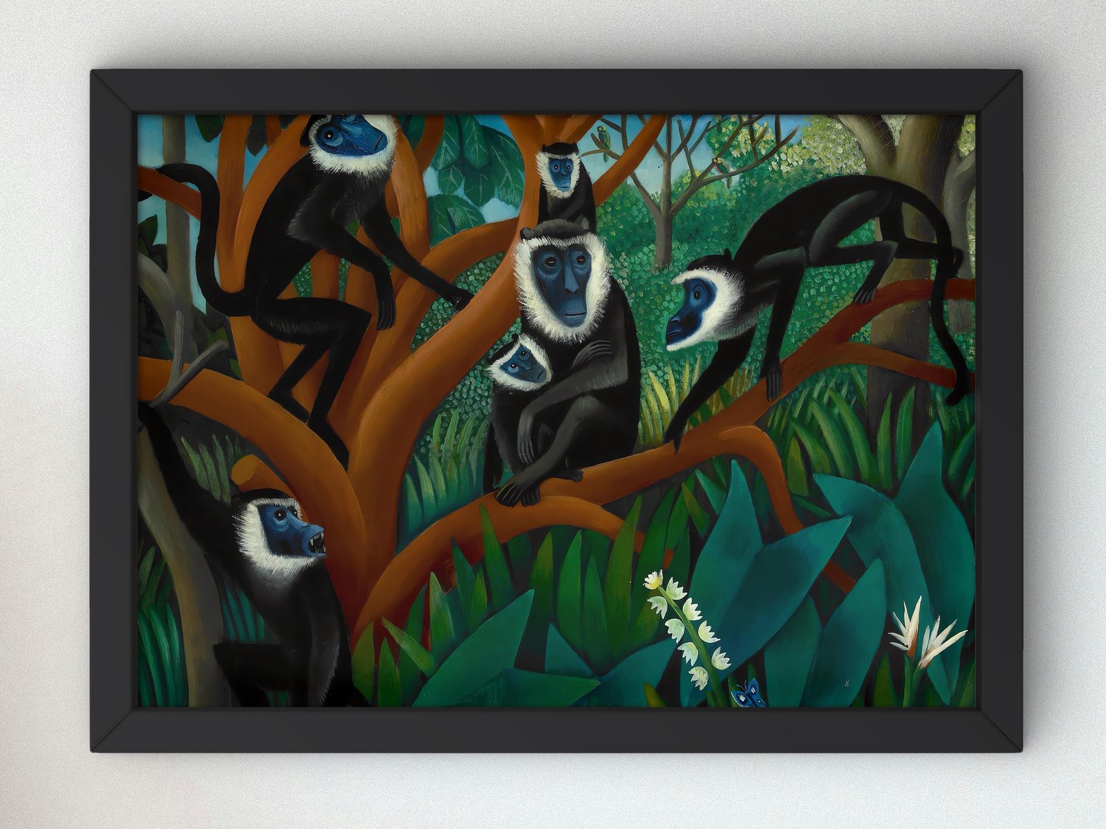 Dentro de la Selva Tropical by Miguel Covarrubias, 1937, Art Deco and American Modernism, fine art print