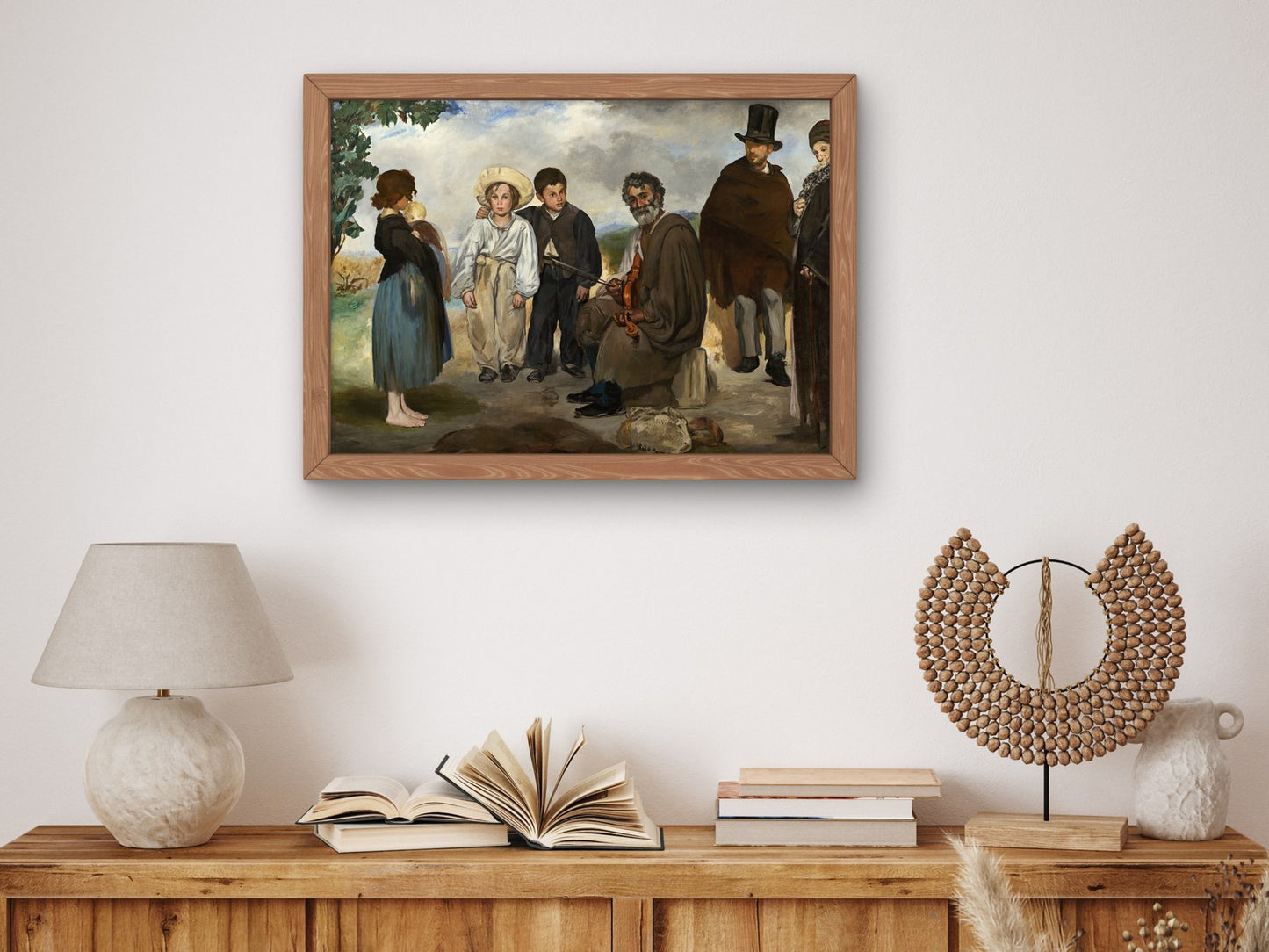 The Old Musician by Édouard Manet 1862, Wall Art Print, Fine Art Reproduction, Museum Quality Decor, Poster