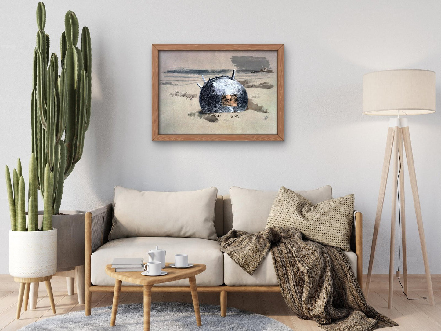 Don't Forget the Diver by Paul Nash, 1942, Surrealism and Modern Art, fine art print