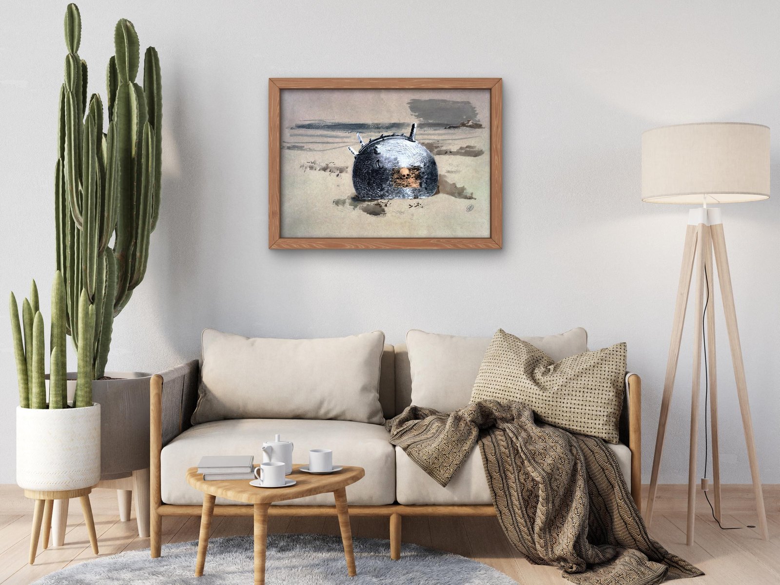 Don't Forget the Diver by Paul Nash, 1942, Surrealism and Modern Art, fine art print