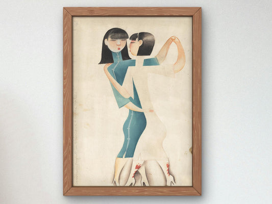 Dos Chicas Bailando by Miguel Covarrubias, 1925, Art Deco and American Modernism, fine art print