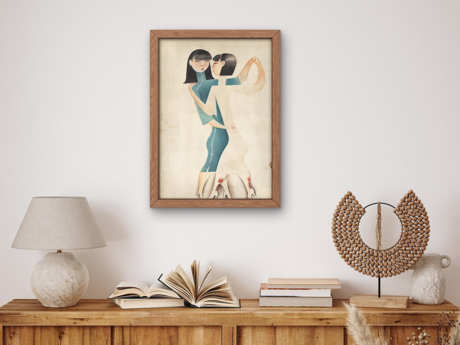 Dos Chicas Bailando by Miguel Covarrubias, 1925, Art Deco and American Modernism, fine art print