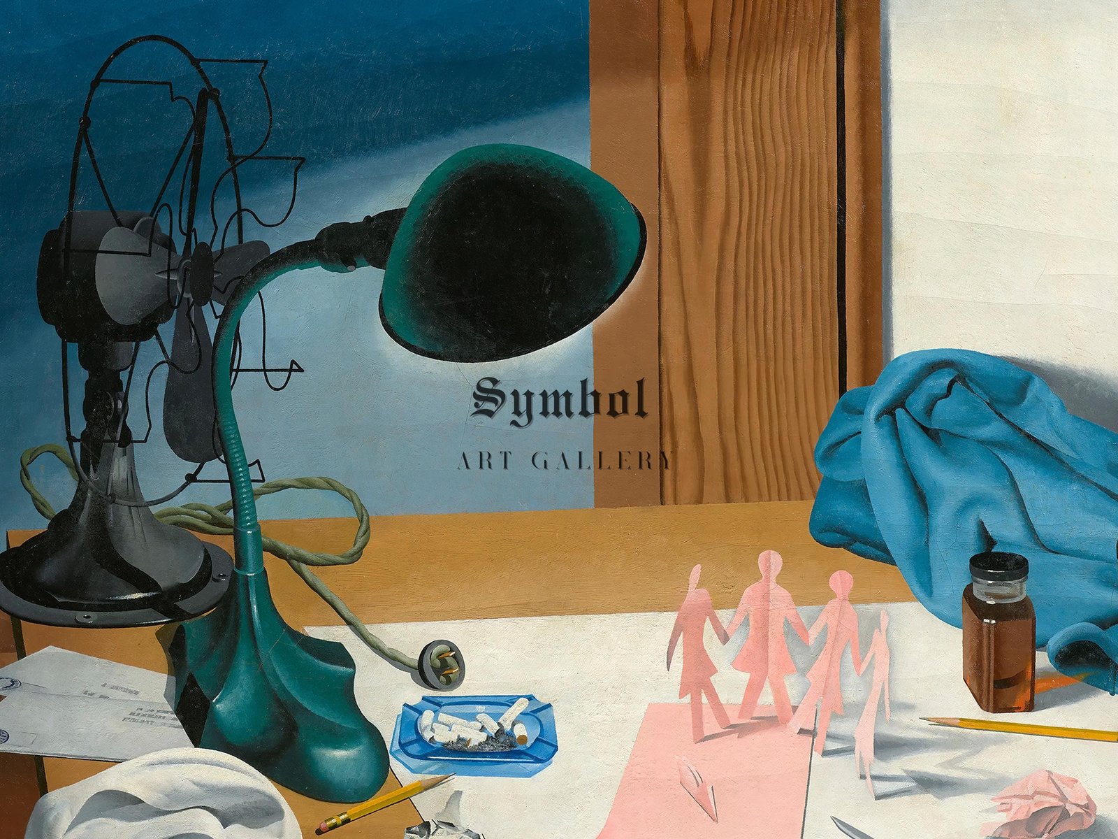 Dream of Fair Women by Charles Goeller, 1941, Art Deco and American Modernism, fine art print