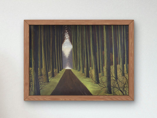 Drève avec arbres by Léon Spilliaert, 1935, Art Deco and American Modernism, fine art print