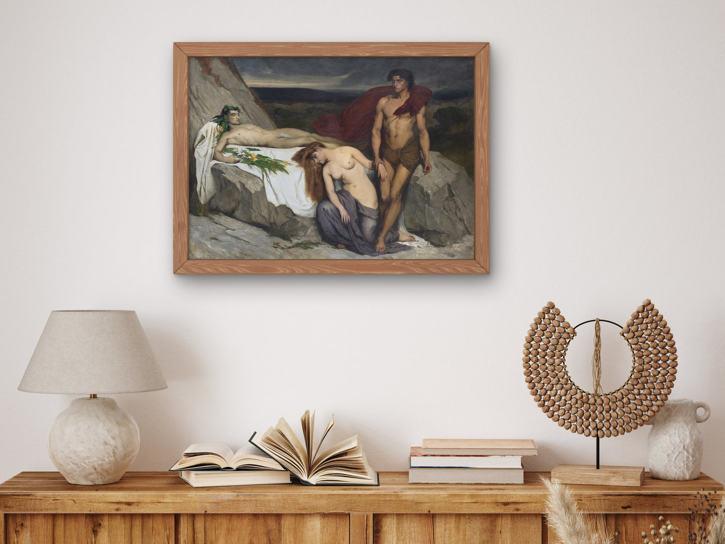 Death by Lawrence Alma Tadema 1881, Wall Art Print, Fine Art Reproduction, Museum Quality Decor, Poster