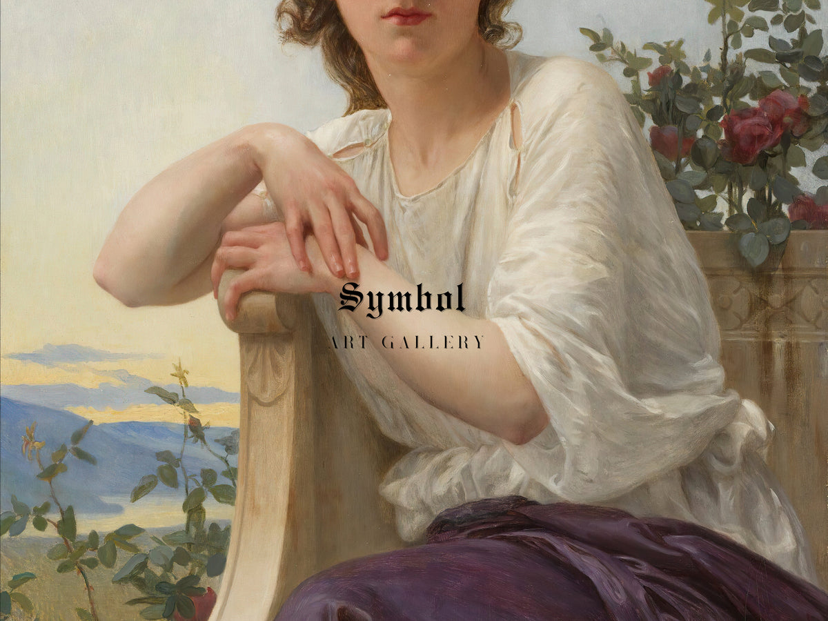 Contemplation by Guillaume Seignac, Wall Art Print, Fine Art Reproduction, Museum Quality Decor, Poster