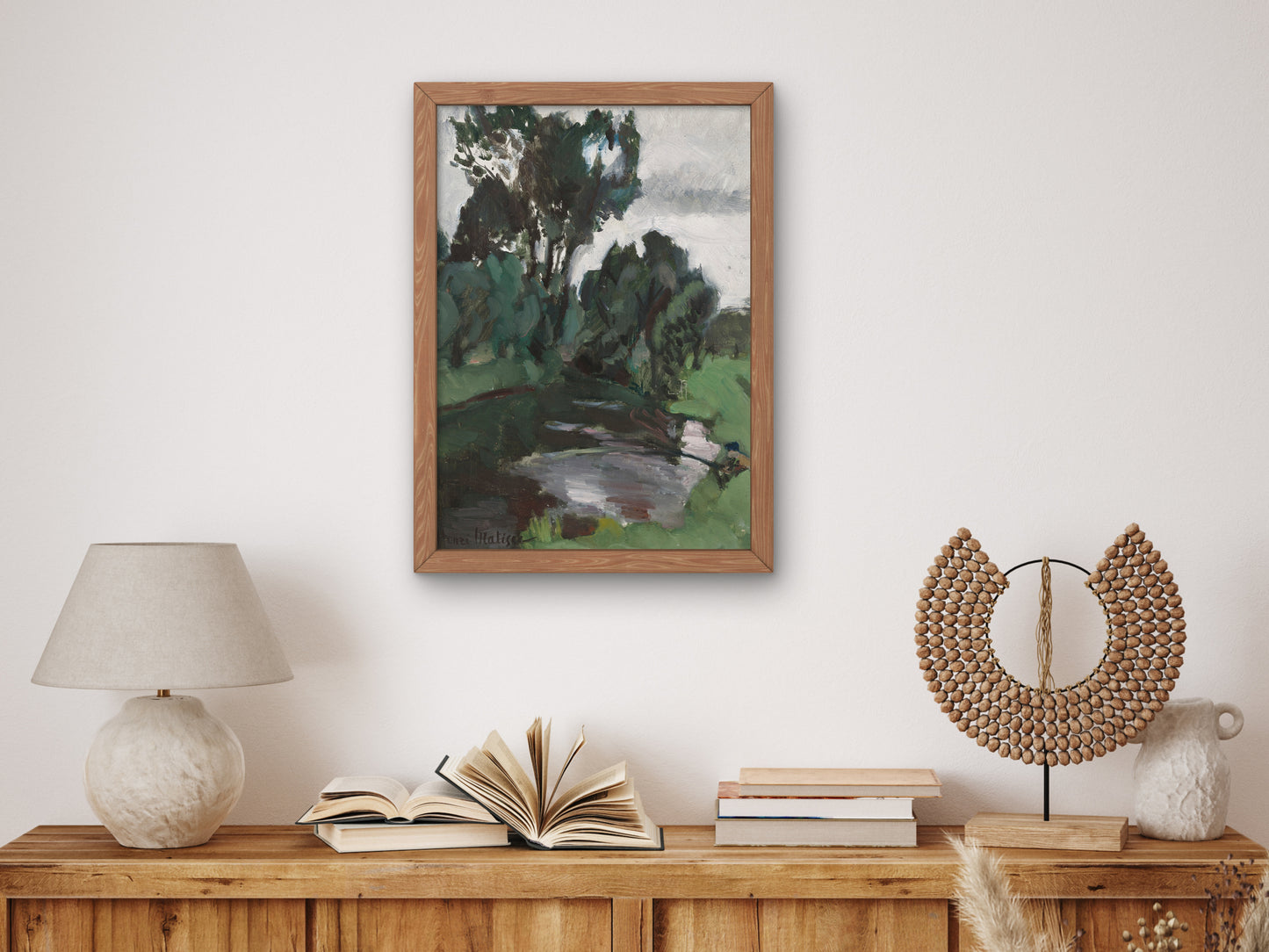 Trees by the Water Bohain by Henri Matisse 1903, Wall Art Print, Fine Art Reproduction, Museum Quality Decor, Poster