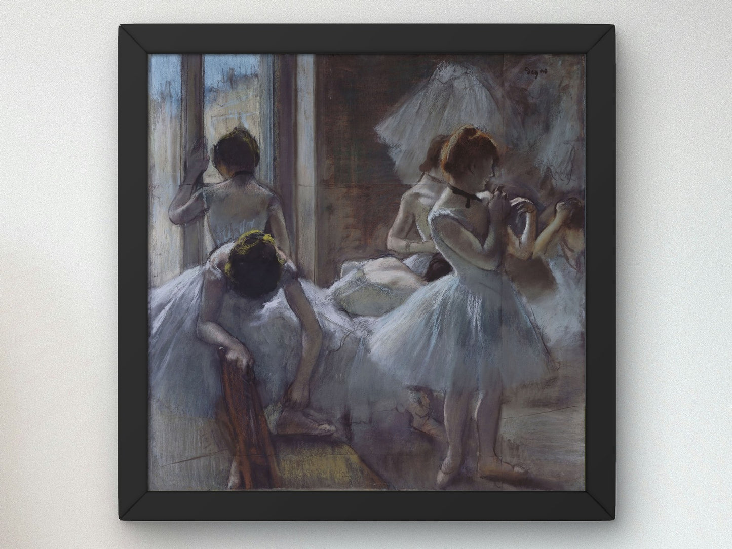 Dancers by Edgar Degas 1885, Wall Art Print, Fine Art Reproduction, Museum Quality Decor, Poster