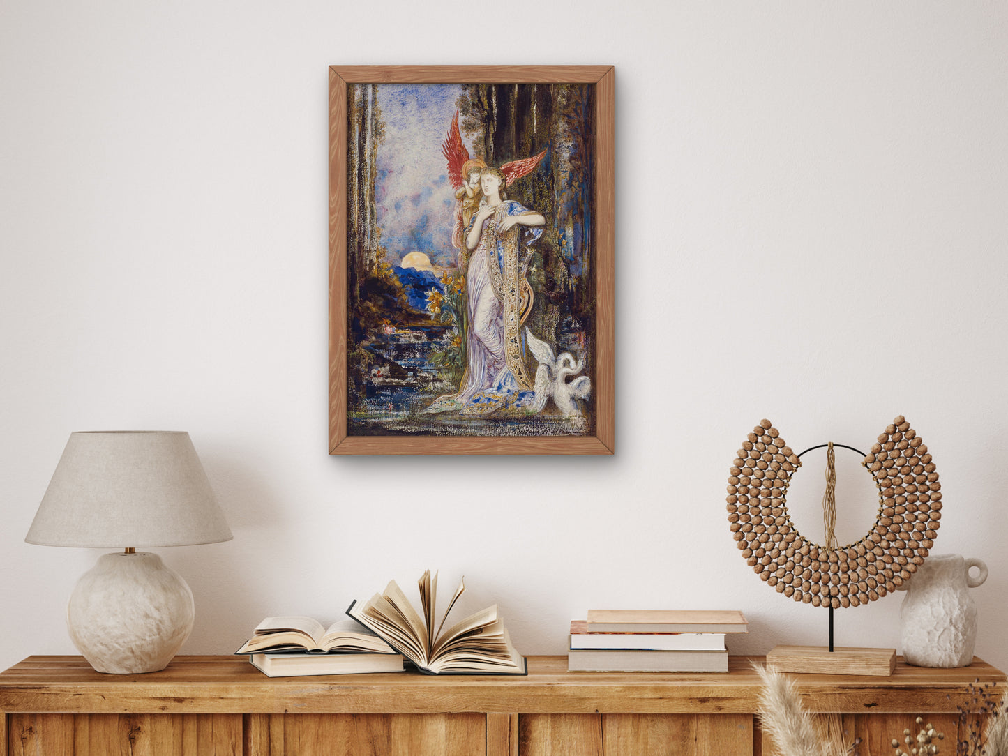 Inspiration by Gustave Moreau 1883, Wall Art Print, Fine Art Reproduction, Museum Quality Decor, Poster