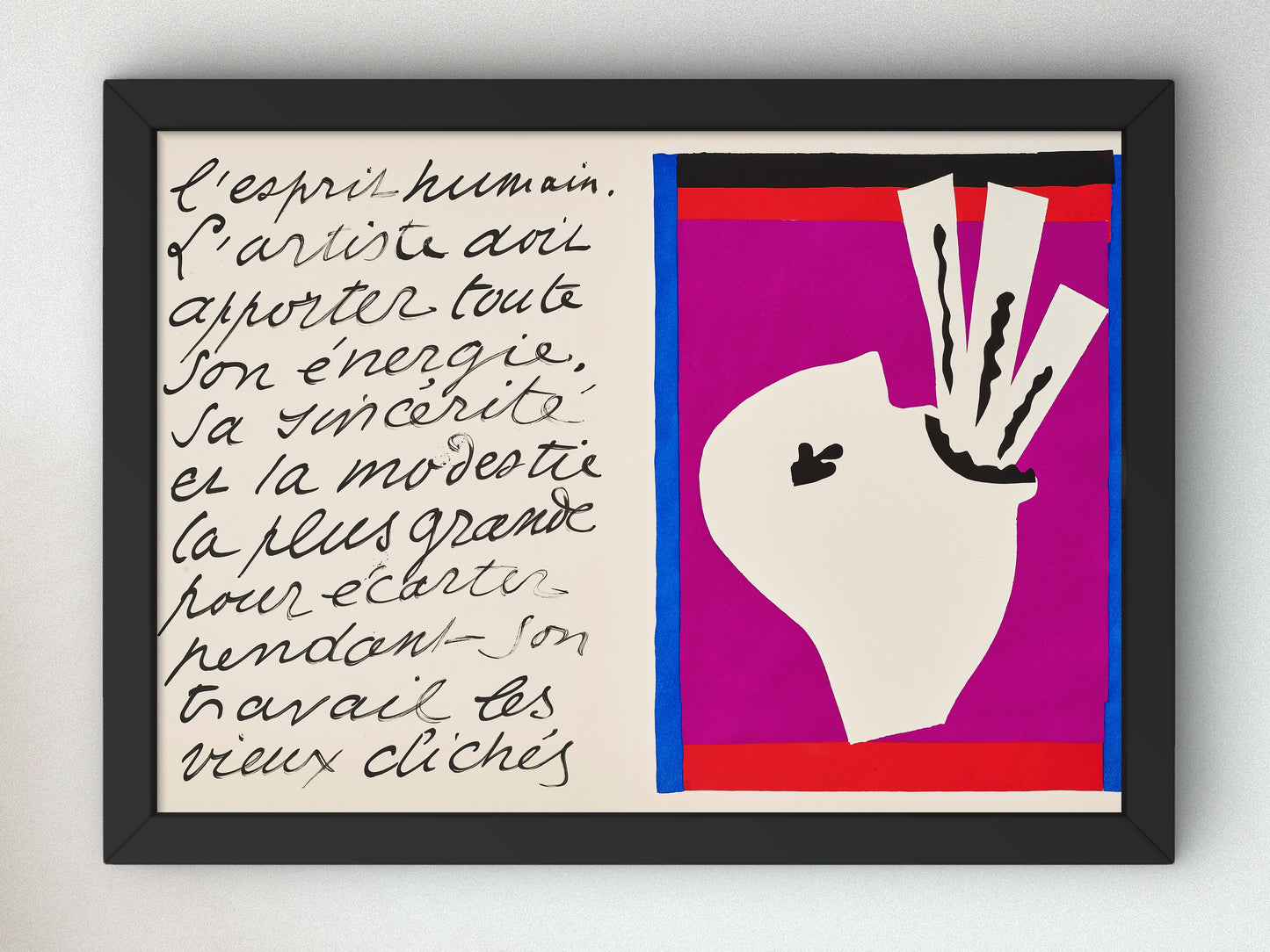 The Sword Swallower by Henri Matisse 1947, Wall Art Print, Fine Art Reproduction, Museum Quality Decor, Poster
