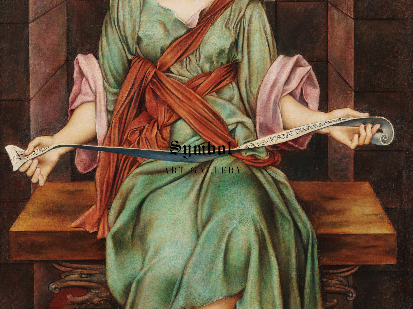 The Soul's Prison House by Evelyn De Morgan 1880, Wall Art Print, Fine Art Reproduction, Museum Quality Decor, Poster