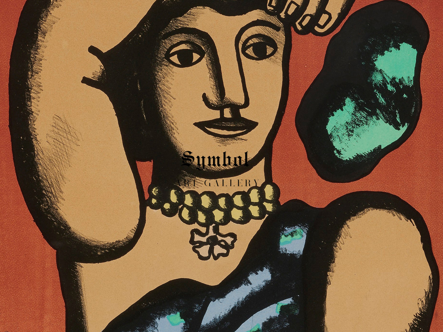 Marie the Acrobat by Fernand Léger, Wall Art Print, Fine Art Reproduction, Museum Quality Decor, Poster