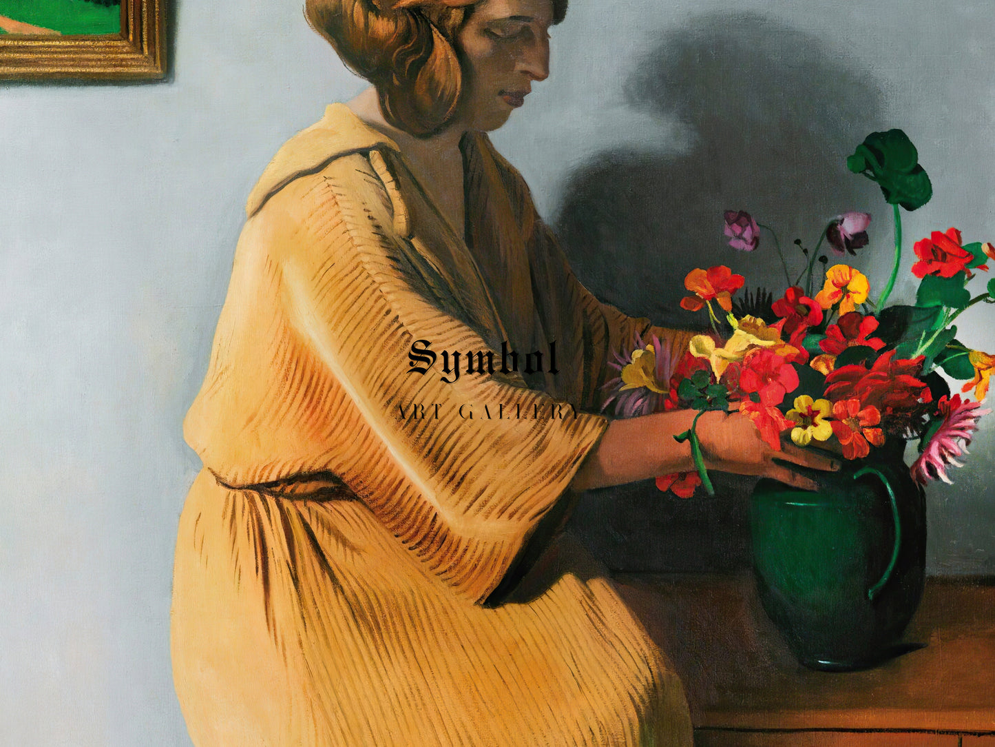 The Bouquet by Félix Vallotton 1922, Wall Art Print, Fine Art Reproduction, Museum Quality Decor, Poster