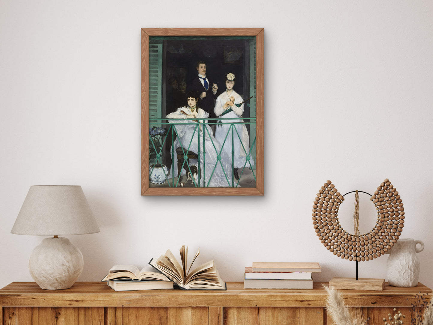 The Balcony by Édouard Manet 1869, Wall Art Print, Fine Art Reproduction, Museum Quality Decor, Poster