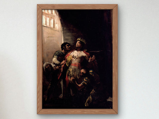 Saint Hermenegild in Prison by Francisco de Goya 1799, Wall Art Print, Fine Art Reproduction, Museum Quality Decor, Poster