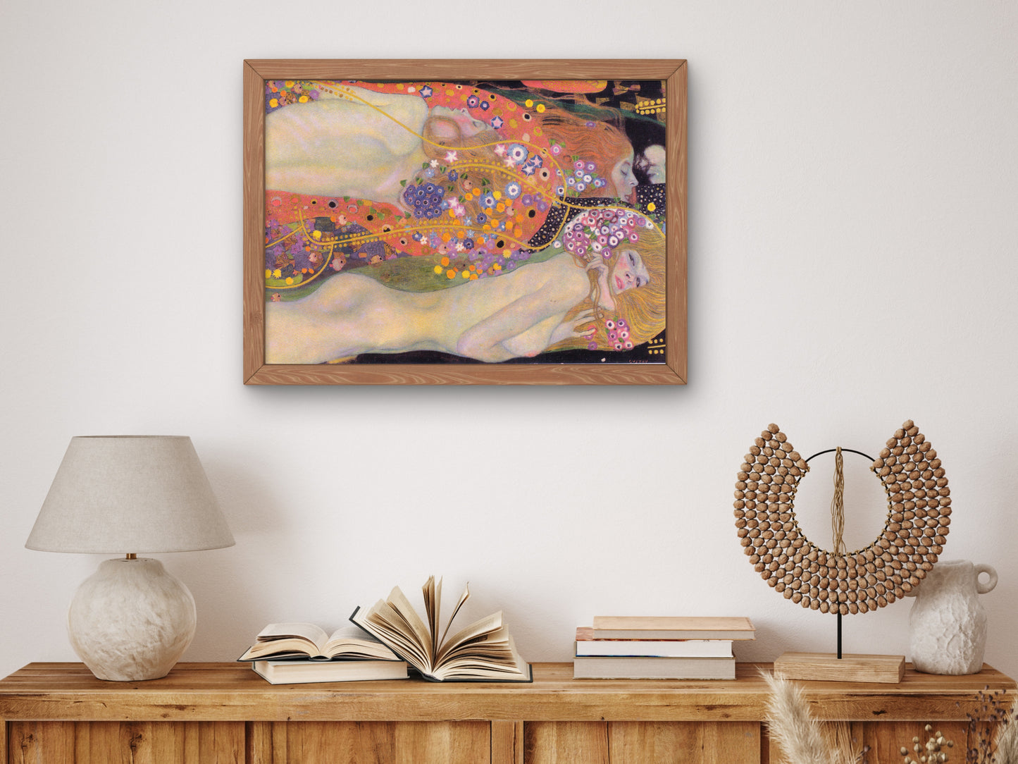 Water Serpents II by Gustav Klimt 1907, Wall Art Print, Fine Art Reproduction, Museum Quality Decor, Poster