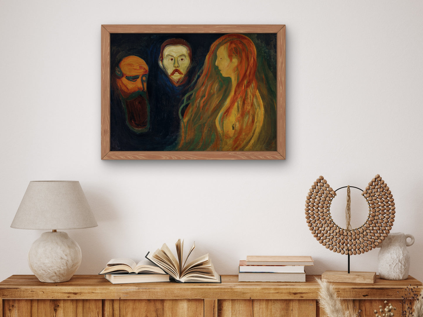 Tragedy by Edvard Munch 1898, Wall Art Print, Fine Art Reproduction, Museum Quality Decor, Poster