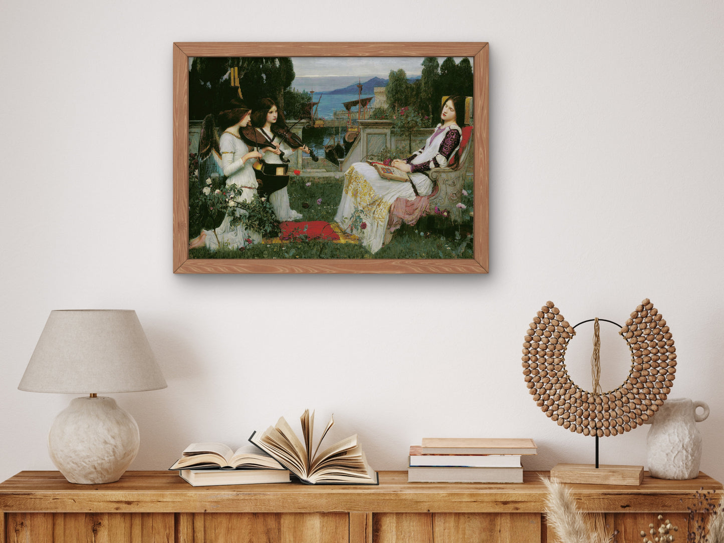 Saint Cecilia by John William Waterhouse 1895, Wall Art Print, Fine Art Reproduction, Museum Quality Decor, Poster