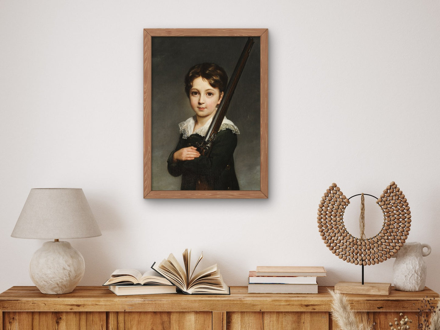 Portrait of a Young Boy by Élisabeth Vigée Le Brun, Wall Art Print, Fine Art Reproduction, Museum Quality Decor, Poster