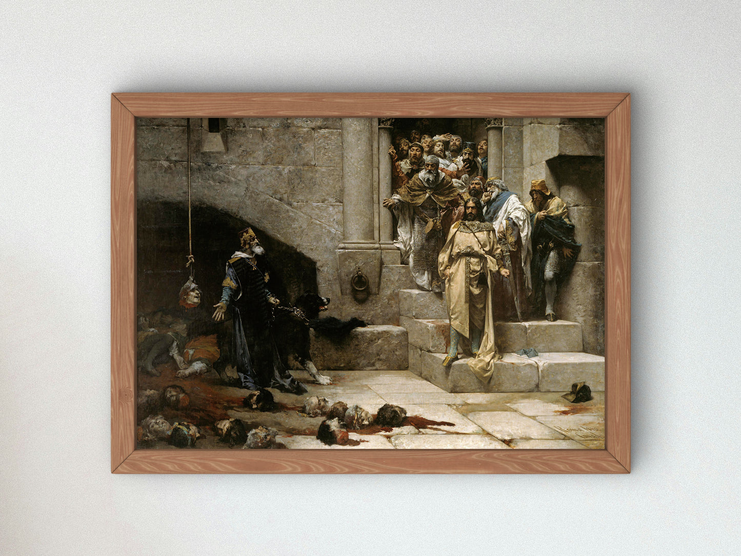 The Bell of Huesca by José Casado del Alisal 1880, Wall Art Print, Fine Art Reproduction, Museum Quality Decor, Poster