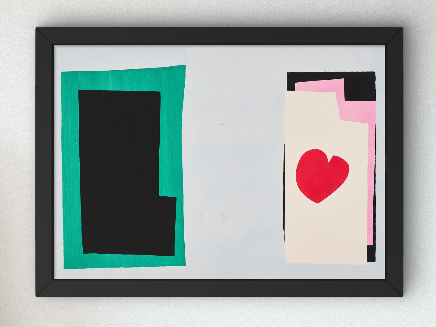The Heart by Henri Matisse 1947, Wall Art Print, Fine Art Reproduction, Museum Quality Decor, Poster