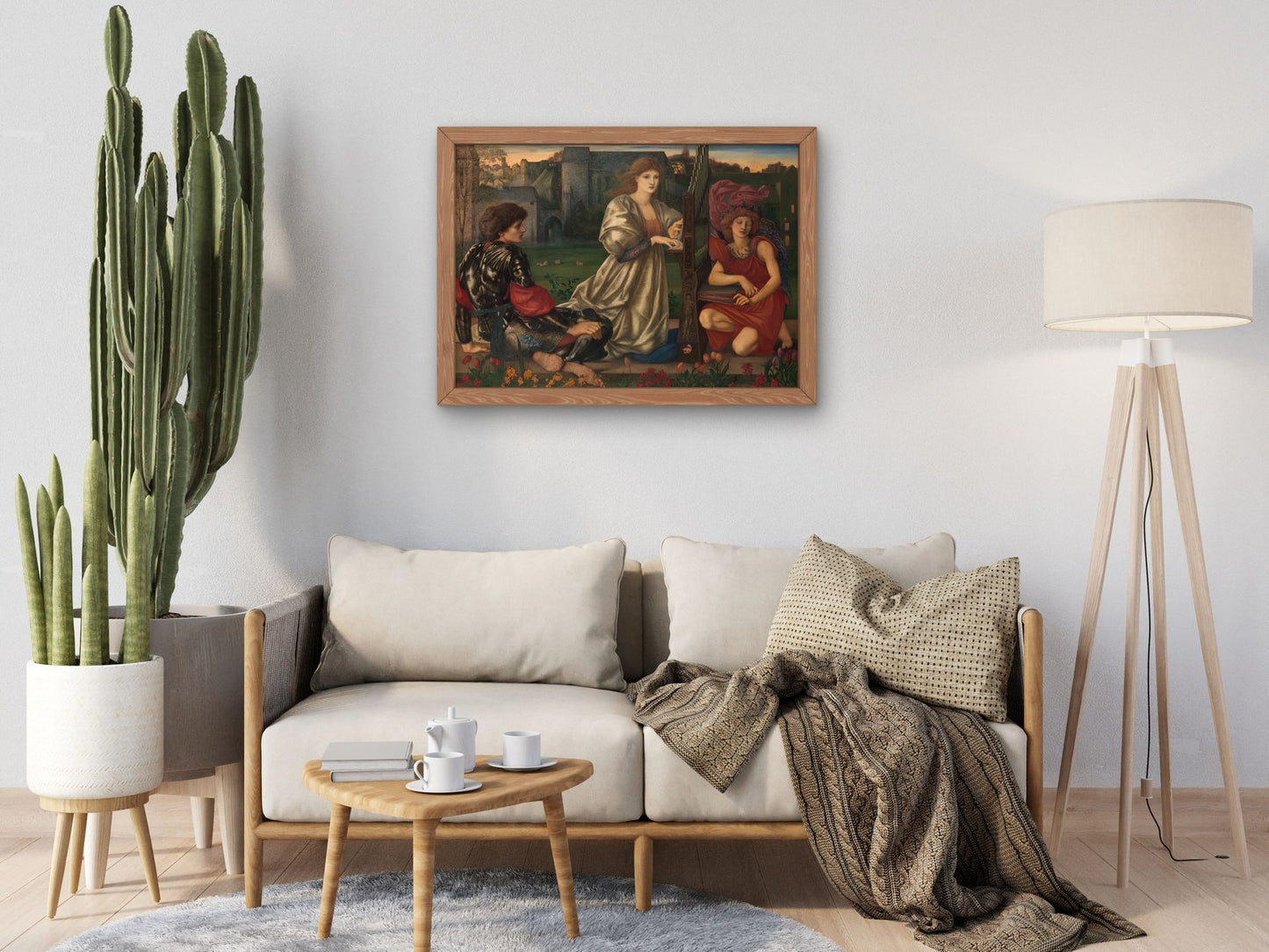 The Love Song by Edward Burne Jones 1877, Wall Art Print, Fine Art Reproduction, Museum Quality Decor, Poster