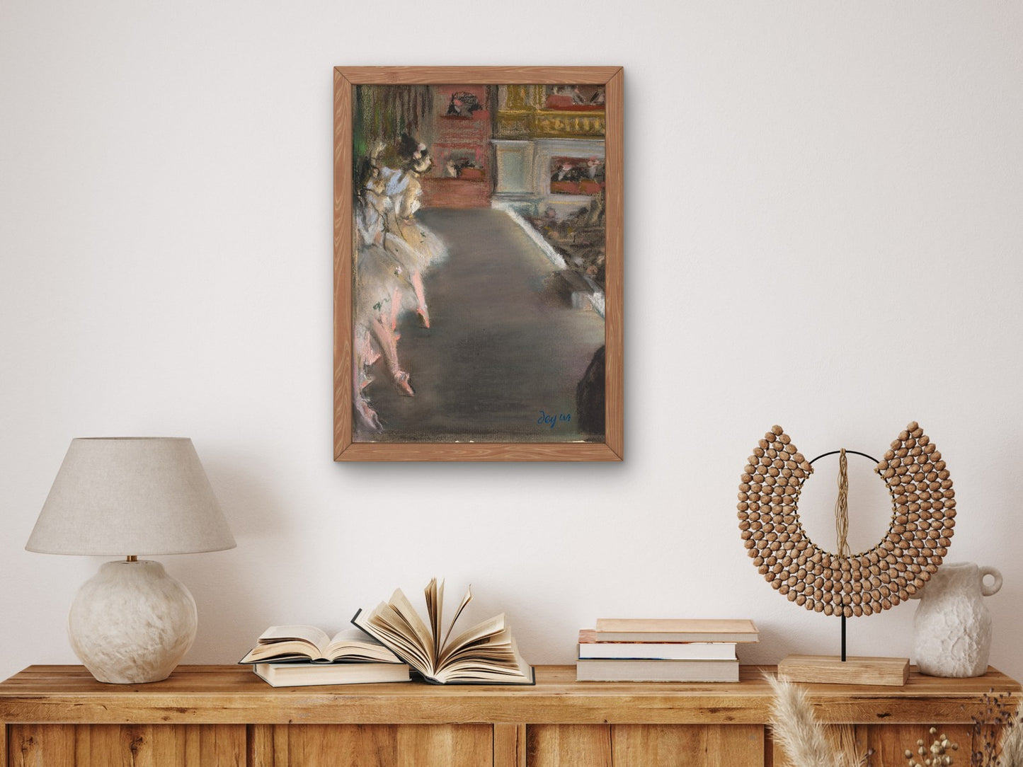 Dancers at the Old Opera House by Edgar Degas 1877, Wall Art Print, Fine Art Reproduction, Museum Quality Decor, Poster