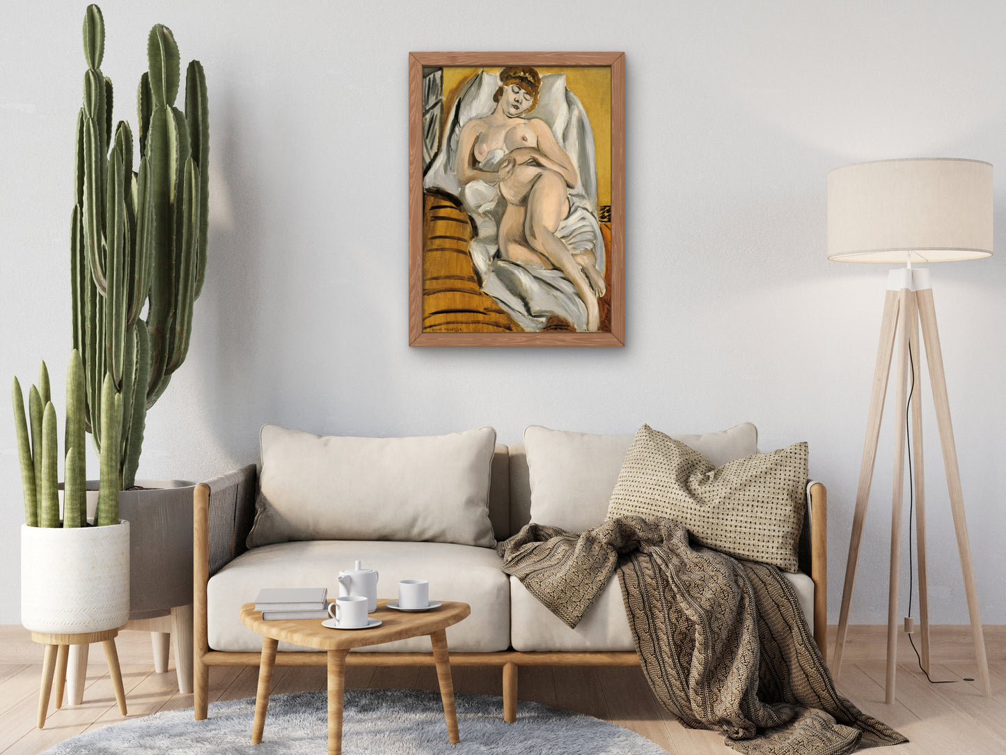 Reclining Nude by Henri Matisse 1915, Wall Art Print, Fine Art Reproduction, Museum Quality Decor, Poster