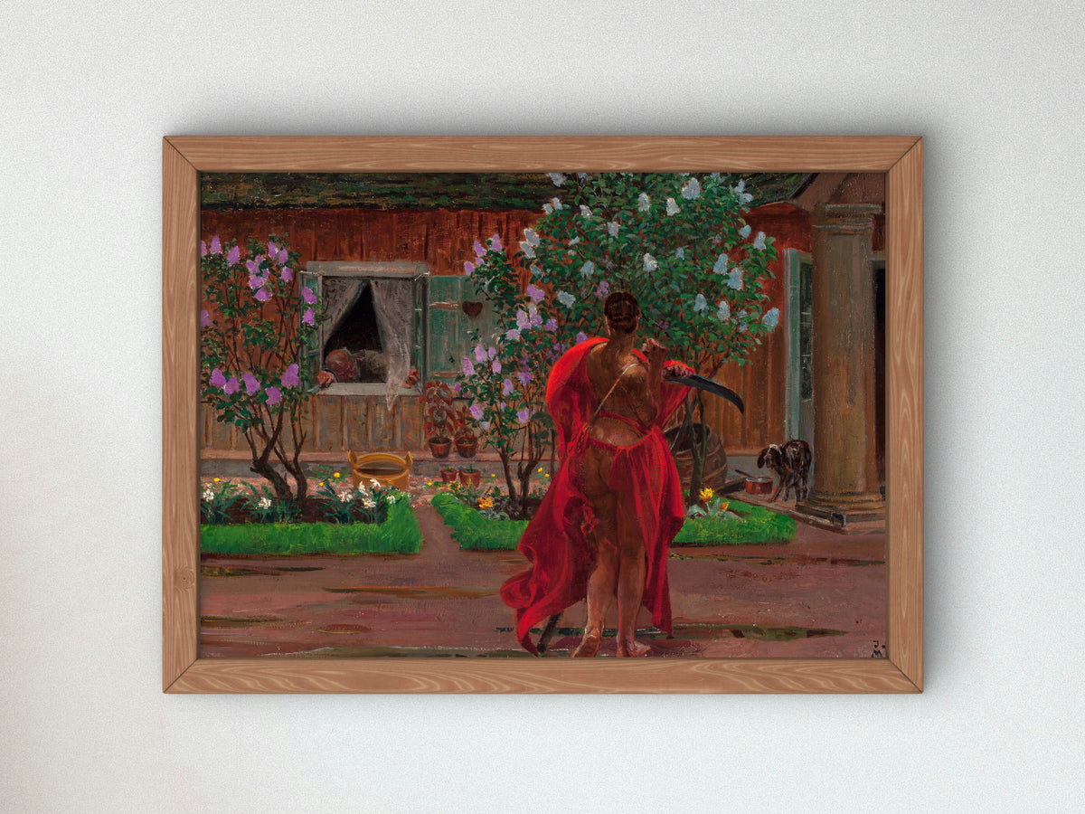 Thanatos by Jacek Malczewski 1898, Wall Art Print, Fine Art Reproduction, Museum Quality Decor, Poster