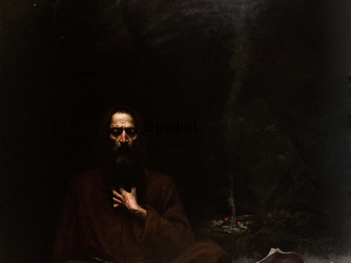 Temptation of St Anthony by Lucjan Wędrychowski 1886, Wall Art Print, Fine Art Reproduction, Museum Quality Decor, Poster