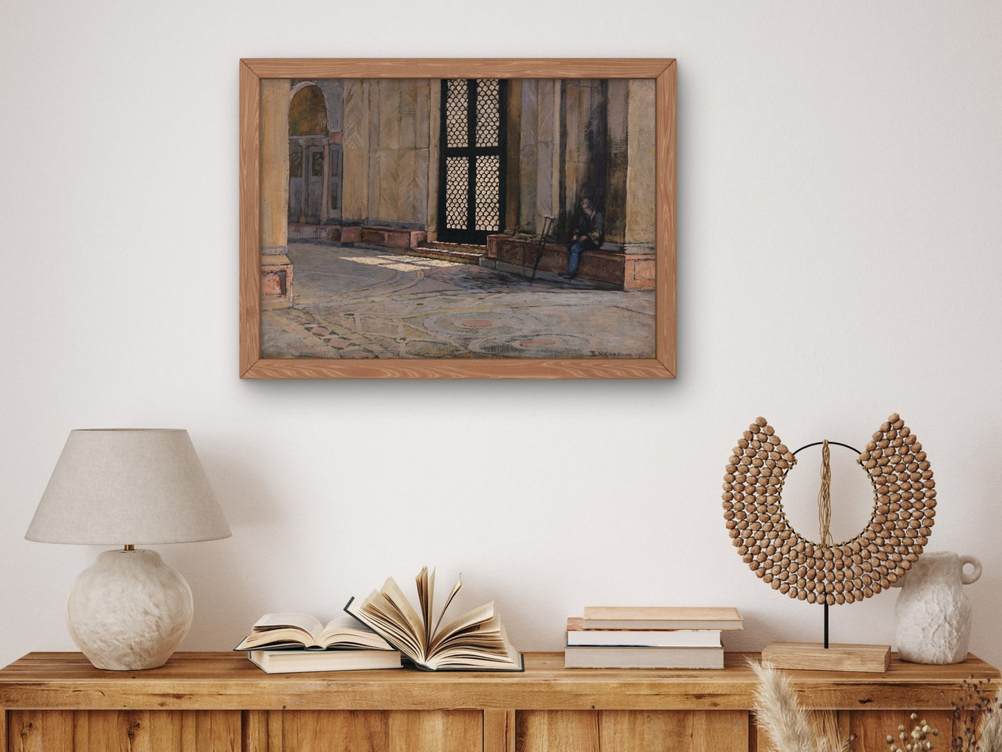 Room at the Alhambra by John Frederick Lewis 1873, Wall Art Print, Fine Art Reproduction, Museum Quality Decor, Poster