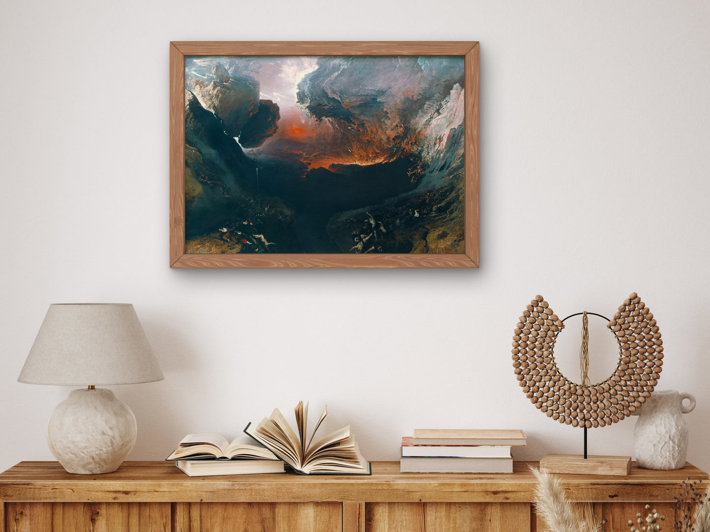 The Great Day of His Wrath by John Martin 1851, Wall Art Print, Fine Art Reproduction, Museum Quality Decor, Poster