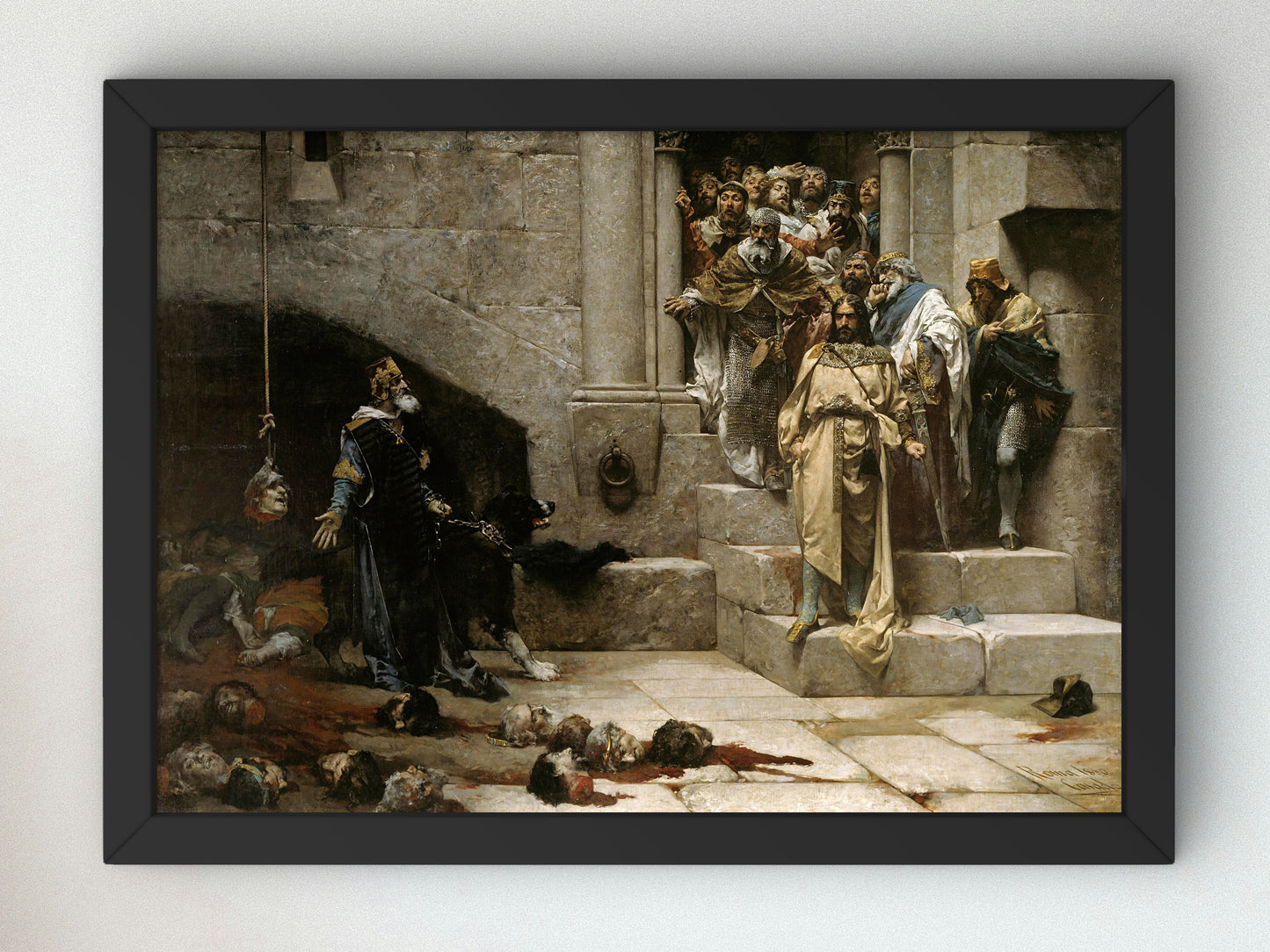 The Bell of Huesca by José Casado del Alisal 1880, Wall Art Print, Fine Art Reproduction, Museum Quality Decor, Poster